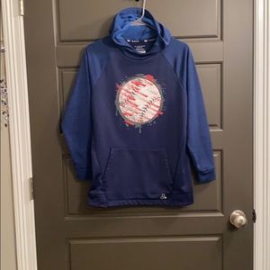 TEK GEAR hoodie w/ baseball design